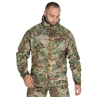 Тактическая куртка SoftShell CM STALKER мультикам (S - XXXL) Куртка мужская армейская камуфляжная весеняя