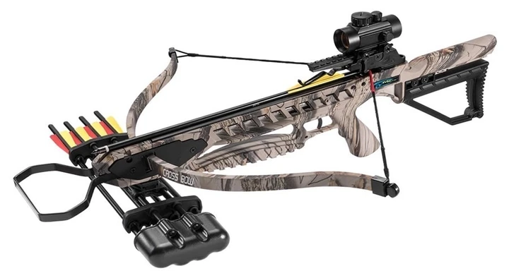 АРБАЛЕТ MAN KUNG MK-XB21GC-KIT КОЛІР:GREEN CAMO, фото 1
