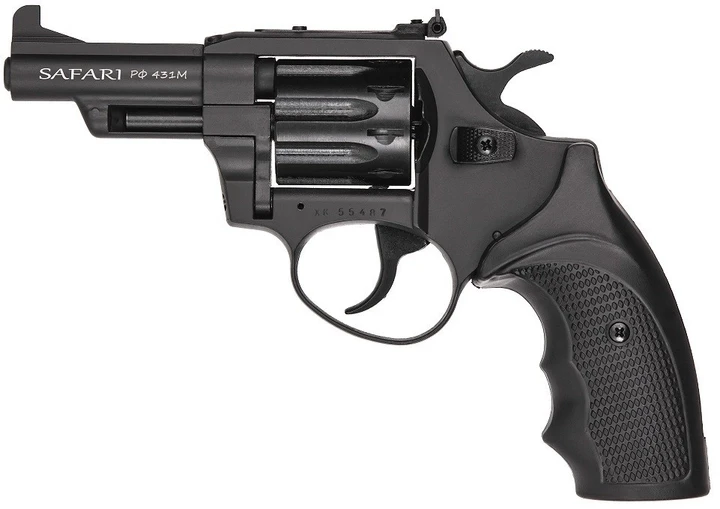 РЕВОЛЬВЕР ПАТРОН ФЛОБЕРА САФАРІ 431М ПЛАСТІК, фото 1