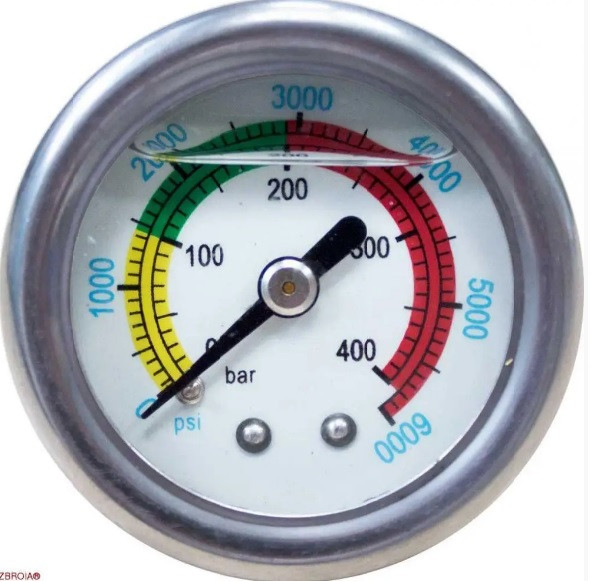 МАНОМІТР ВИСОКОГО ДАВЛЕННЯ 400 КГС/СМ2, фото 1