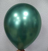 Латексна кулька хром green зелений 10" 25см Китай