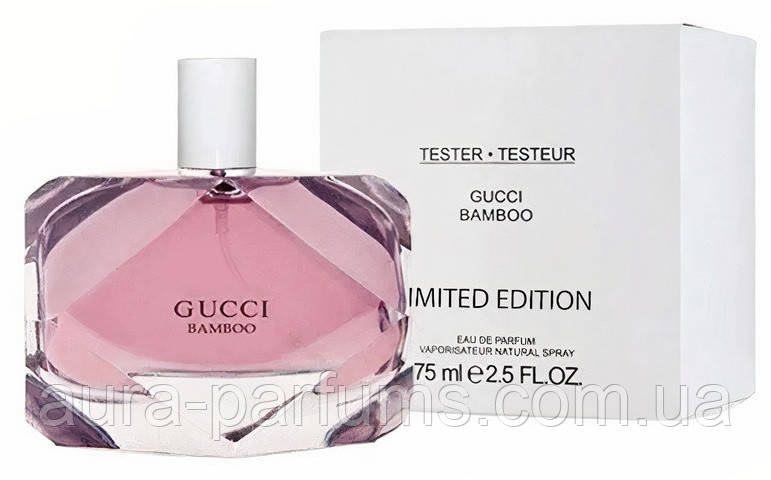 Женские духи Gucci Bamboo Limited Edition Tester (Гуччи Бамбу) Парфюмированная вода 75 ml/мл Тестер - фото 1 - id-p614330653