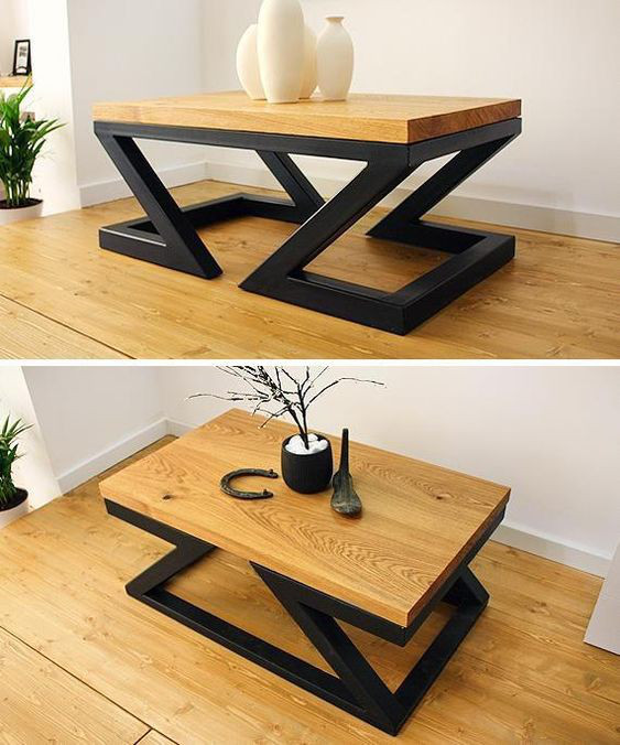 Хромированные столы в стиле хай-тек