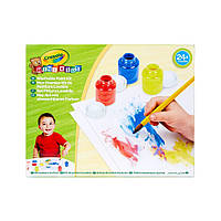 Набор для рисования красками Mini Kids Crayola 256698.006, 3 цвета, World-of-Toys