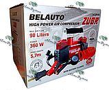 Автомобільний компресор двопоршневий БЕЛАВТО Зубр, фото 3