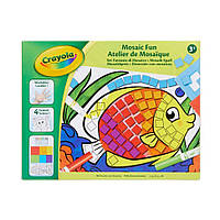 Набор для творчества "Веселая мозаика" Crayola 256274.006 с фломастерами, World-of-Toys