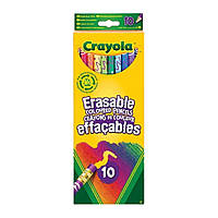 Набор стираемых карандашей Crayola 256247.024, 10 шт, Time Toys