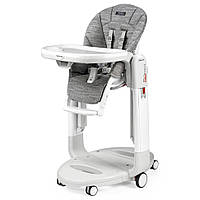 Стул-качалка Tatamia Follow Me Peg-Perego IH02000001WD53 Wonder Grey пятноустойчивый серый, World-of-Toys