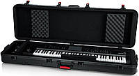Кейс для синтезатора GATOR GTSA-KEY88SL Slim 88-note Keyboard Case w/ Wheels OKI