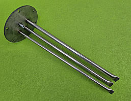 Фланець-колба Ø165мм (повністю з нержавіючої сталі) під сухі тени для бойлерів Gorenje (з місцем під анод М8)