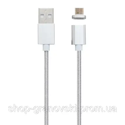 USB кабель (Micro/USB) Clip/On, 1m, фото 2