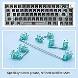Клавіатура Zuoya GMK67 механічна основа для збирання дротова/бездротова/Bluetooth — Білий, фото 7