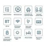 Клавіатура Zuoya GMK67 механічна основа для збирання дротова/бездротова/Bluetooth — Білий, фото 10