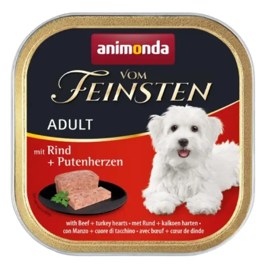 Animonda Vom Feinsten консерва для собак 150 г ( яловичина та індичина)