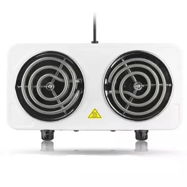 Плита електрична на дві конфорки Double Hotplate Boko H-003L 2000W