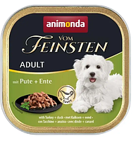 Animonda Vom Feinsten консерва для собак 150г  (индейка и утка)