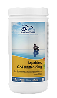 Бесхлорное дезинфицирующее средство Aquablanc O2 Sauerstofftabletten 3 кг (таблетки 20 г), Chemoform