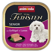 Animonda Vom Feinsten консерва для літніх собак 150 г (птиця та ягня)