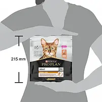 Сухий корм для дорослих котів Purina Pro Plan Adult 1+ Derma Care для підтримки шкіри та вовни з лососем 400 г, фото 4