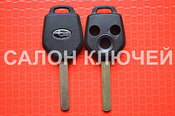 Ключ Subaru tribeca, forester, impreza, outback корпус 3 кнопки. Лезо Dat17. видNo2