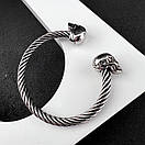 Готичний браслет з медичної сталі, фото 4