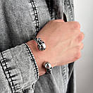 Готичний браслет з медичної сталі, фото 7