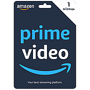 Підписка Amazon Prime Video 4K Ultra HD на 1 місяць (Акаунт на 1 пристрій)