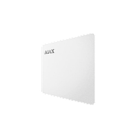 Защищенная бесконтактная карта для клавиатуры AJAX Pass - 100 шт. (white)