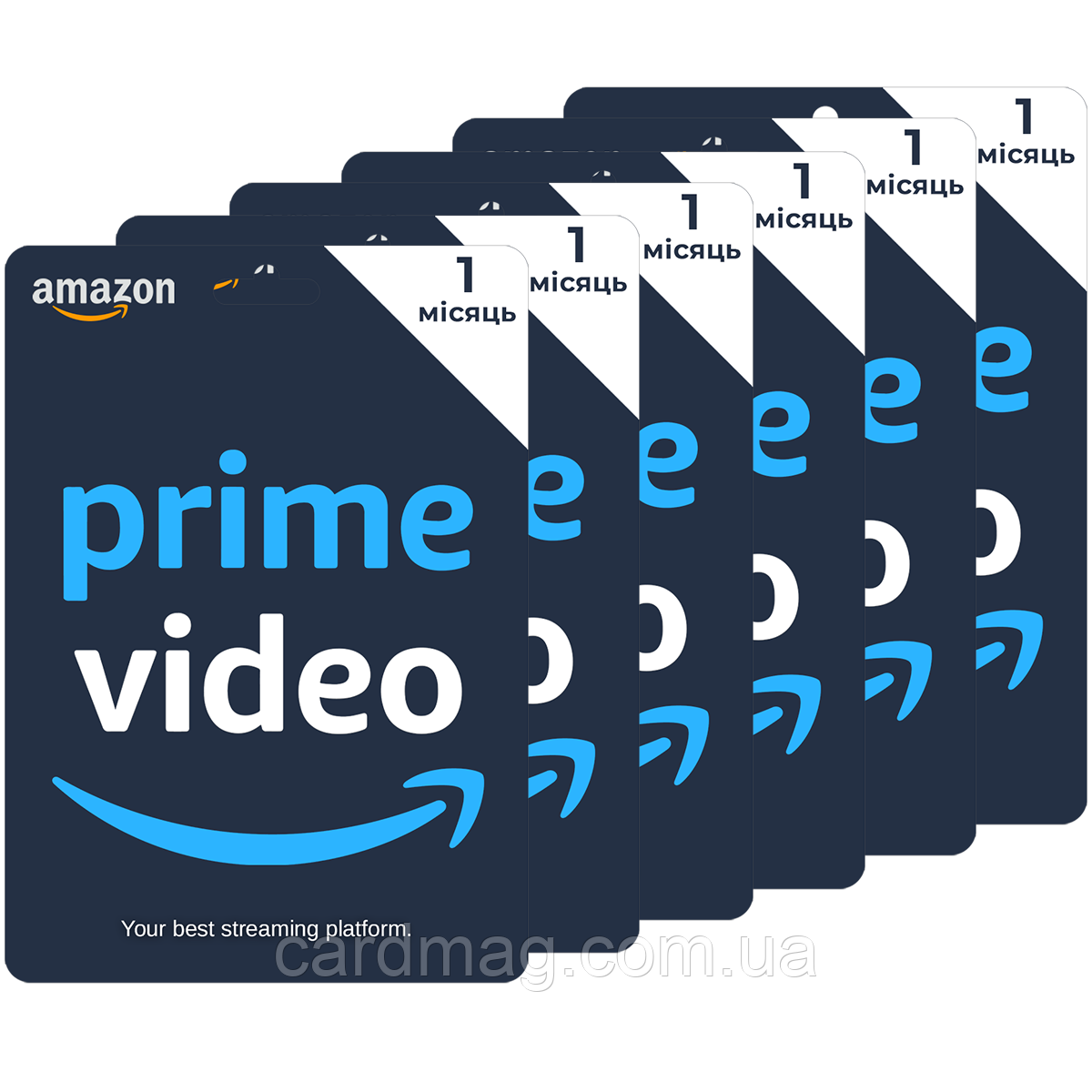 Підписка Amazon Prime Video 4K Ultra HD на 6 місяців (Акаунт на 1 пристрій)