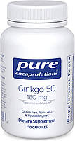 Pure Encapsulations Ginkgo 50 / Экстракт Гинго билоба 160 мг 120 капсул