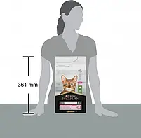 Сухий корм Purina Pro Plan Adult 1+ Delicate Digestion для котів з чутливим травленням з ягнятком 1.5 кг, фото 4