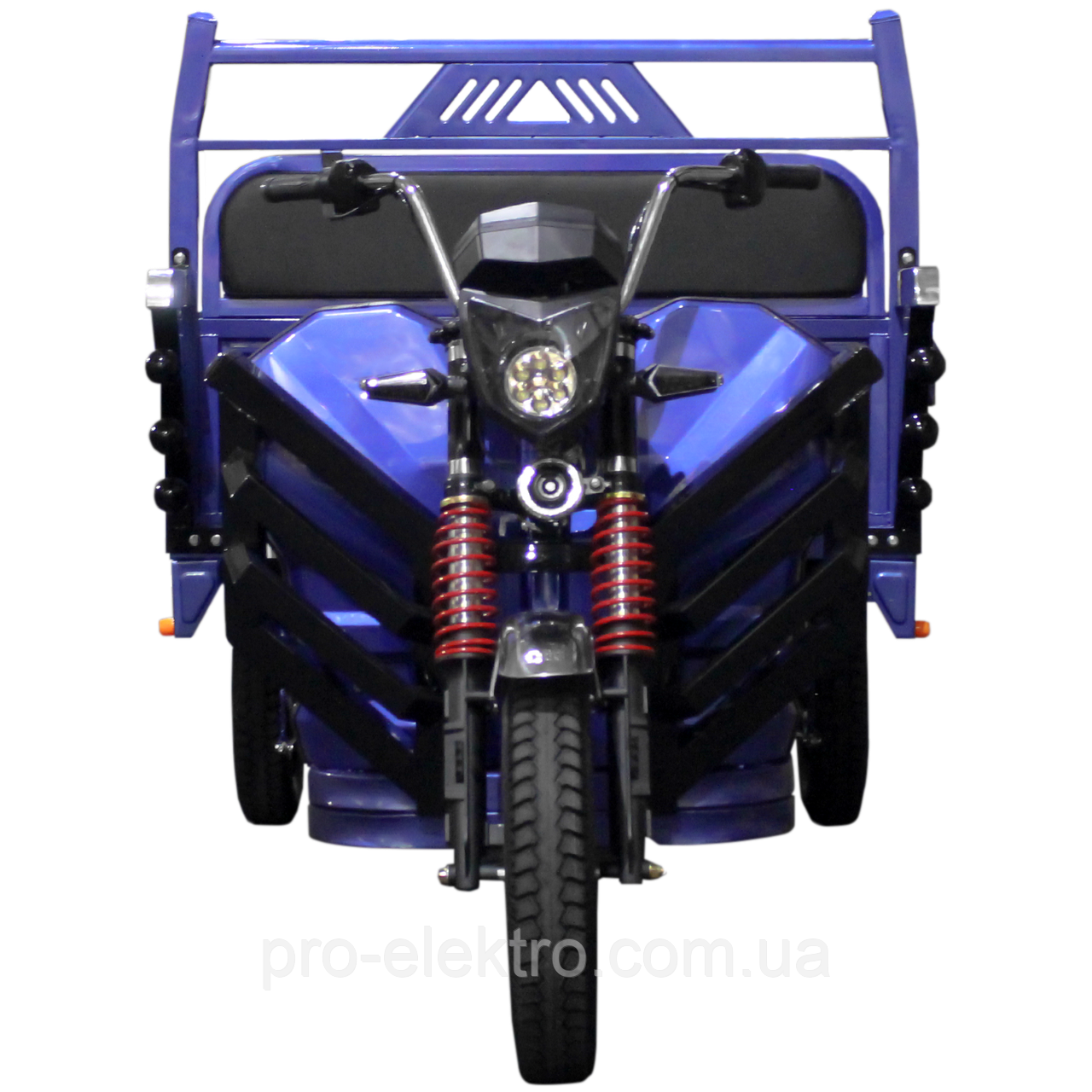 Электрический мопед TRIGO JJ1.6 1000W/60V/35AH(DZM) (синий) - фото 5 - id-p1854886240