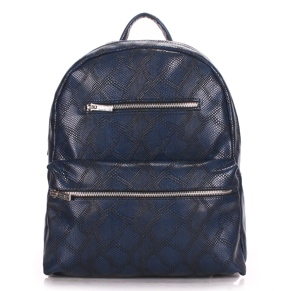 Рюкзак жіночий Poolparty Mini Bckpck snake darkblue