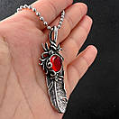 Кулон з нержавіючої медичної сталі, фото 4