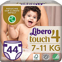 Подгузники детские Touch 4 (7-11 кг), 44 шт. - Libero (1007075)