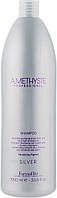 Шампунь от желтизны для седых и светлых волос Amethyste Silver Shampoo Farmavita, 1000 мл