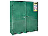 Шафа під рампу для шести балонів з воднем зелена 1800х500х2000мм Kompred OL672, фото 3