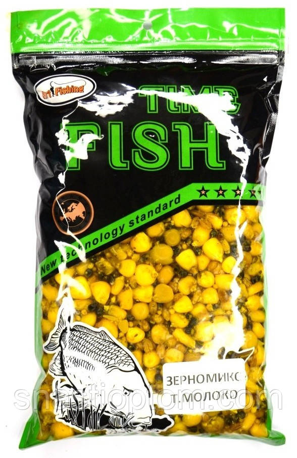 Рибальський зерномікс, Art Fishing, 500г, смак Пряжене молоко