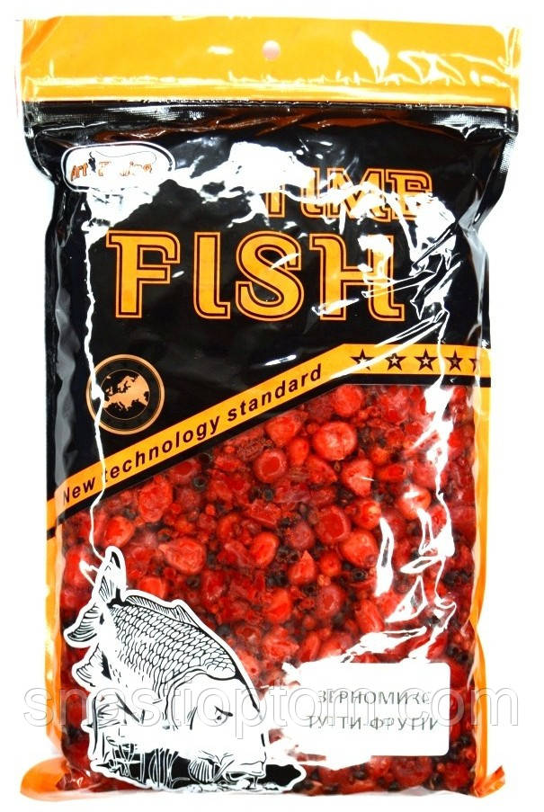 Зерномікс для лову риби, Art Fishing, 500г, смак Тутті-Фрутті