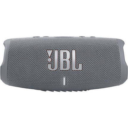 Колонка портативна Bluetooth JBL Charge 5 Gray (JBLCHARGE5GRY), фото 2