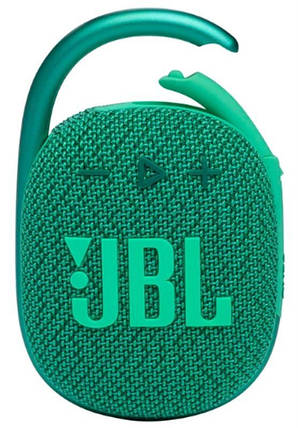 Колонка портативна Bluetooth JBL Clip 4 Eco Green (JBLCLIP4ECOGRN), фото 2