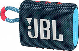 Колонка портативна Bluetooth JBL GO 3 Blue Pink (JBLGO3BLUP)