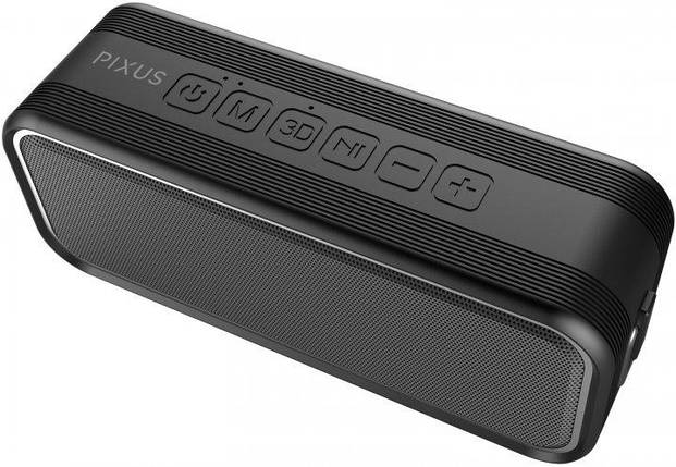 Колонка портативна Bluetooth Pixus Rave Black (4897058531459), фото 3