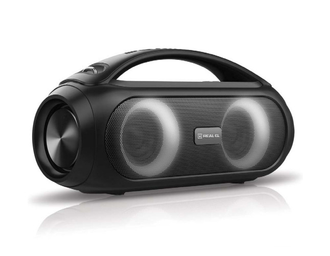 Колонка портативна Bluetooth REAL-EL X-745 Black