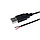 Кабель USB 2.0 - 1м (95см) чорний, фото 2