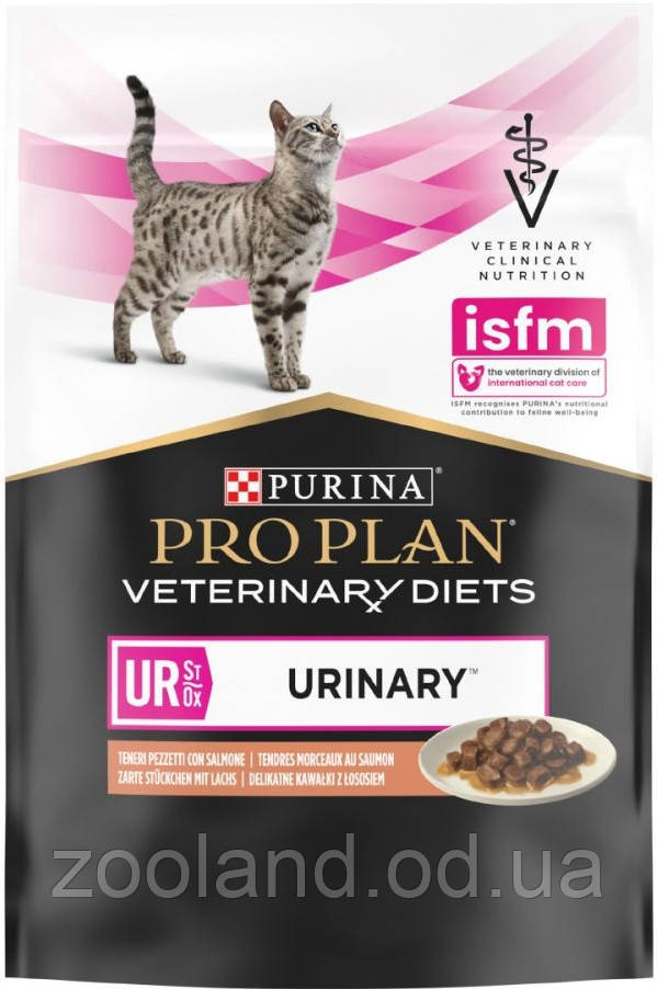 3851 ProPlan VD Feline UR urinary вологий лосось, 10 шт