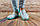 Крокси жіночі  Jose Amorales 116211 біло-салатові, фото 4