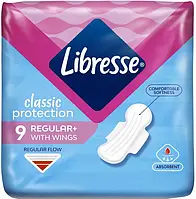 Прокладки женские Libresse Classic, Regular (9шт.)