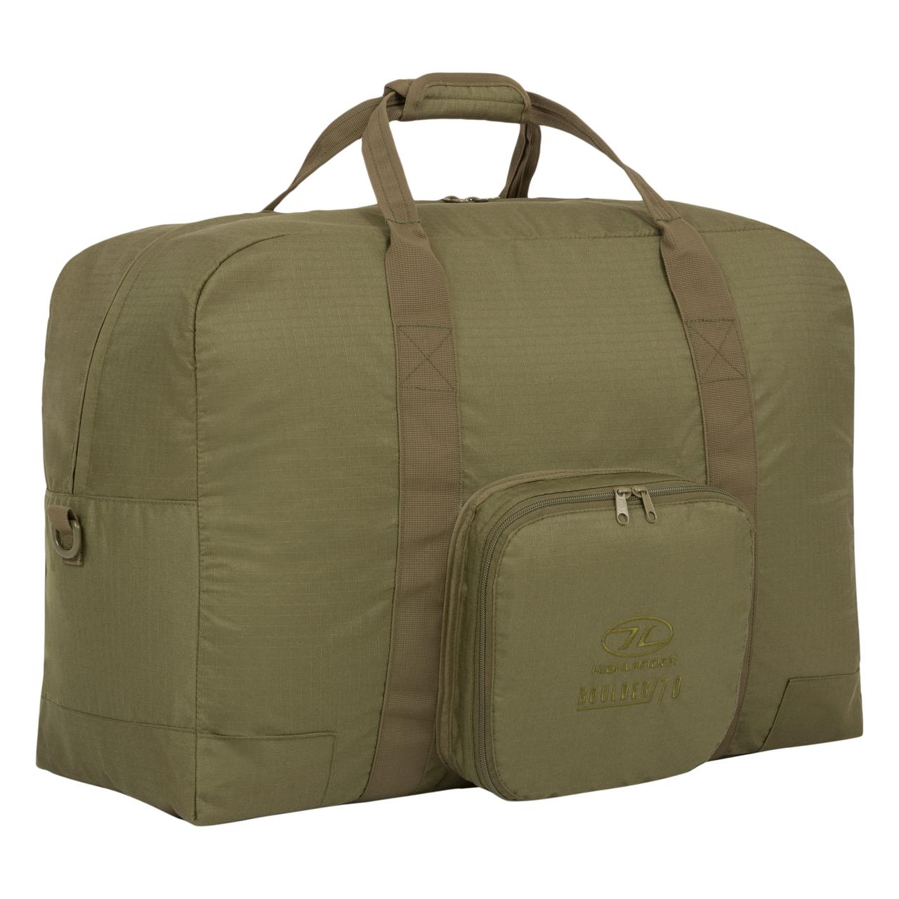 Сумка дорожня Highlander Boulder Duffle Bag 70L Olive (RUC270-OG), фото 1