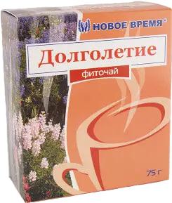 Фіточай Довголіття Новий Час 75 г